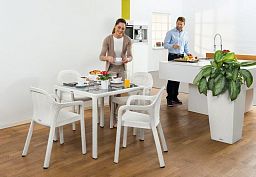 LECHUZA Patio Dining Garden Table