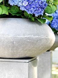 Tall Square Concrete GRC Planter by Fleur Ami DIVISION