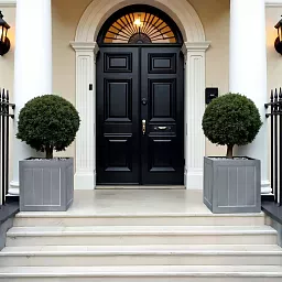 IDEALIST Regency Light Stone Square Garden Planter