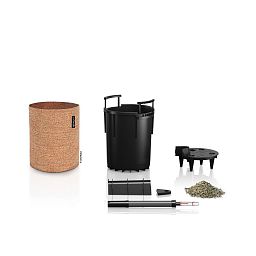 LECHUZA TRENDCOVER Round Self-watering Planter
