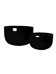 Fiberstone Glossy Round Sunny Planter by Idealist Premium