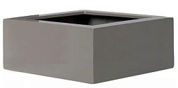 Square Fiberstone Planter by Idealist Premium BLOCK Glossy