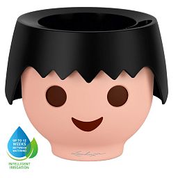 LECHUZA OJO Round Poly Resin Indoor Self-watering Planter
