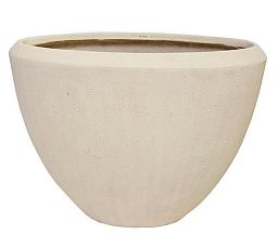 Composits Polystone Oval Indoor Planter Pot