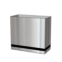 Superline Trend Plus on Ring Rectangle Indoor Planter