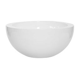 Fiberstone Glossy Vic Bowl Planter by Idealist Premium