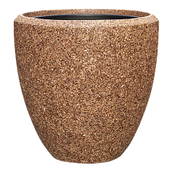 Naturescast Egg Planter + Liner | Indoor Plant Pot