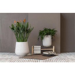 Fibrestone Pax Round Planter by Idealist Premium