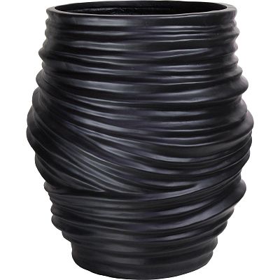 Toga Round Tall Polystone Outdoor Planter