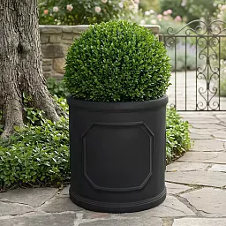 IDEALIST Chelsea Light Concrete Cylinder Garden Planter