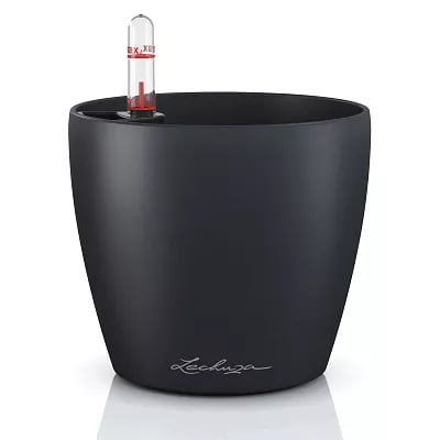 LECHUZA CLASSICO Color Round Poly Resin Self-watering Planter