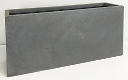 IDEALIST Lite Contemporary Light Concrete High Trough Planter
