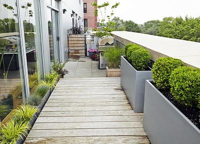 Geo Fiberglass Trough Aluminium Planter Pot In/Out