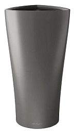 LECHUZA DELTA Round Tall Poly Resin Planter Only