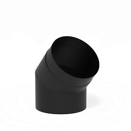 Steel Smoke Flue 45dgr.