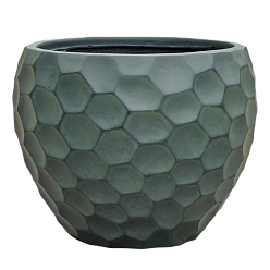 Tortuga Fibreclay Planter | Tapered Round Indoor and Outdoor Plant Pot