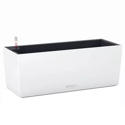 LECHUZA BALCONERA Color Trough Poly Resin Self-watering Planter