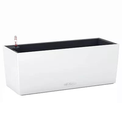 LECHUZA BALCONERA Color Trough Poly Resin Self-watering Planter