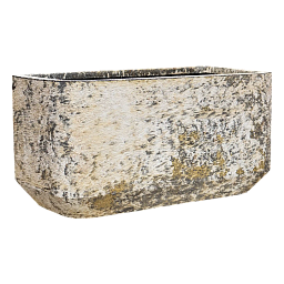 Atlas Large Trough Planter | Fiberstone Indoor and Outdoor Plant Pot