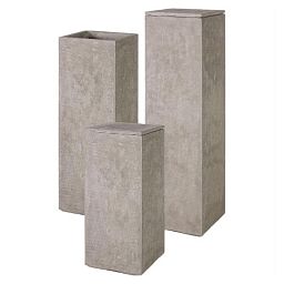 Tall Square Concrete GRC Planter by Fleur Ami DIVISION
