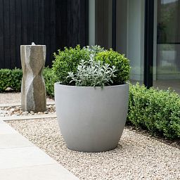 IDEALIST Lite Contemporary Light Concrete Egg Planter