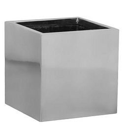 Fibrestone Platinum Fleur Square Planter by Idealist Premium