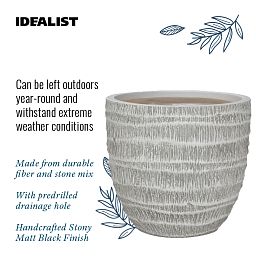 IDEALIST Lite Straw Plaited Style Egg Planter