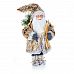 Christmas Alpine Santa Figurine with Glasses