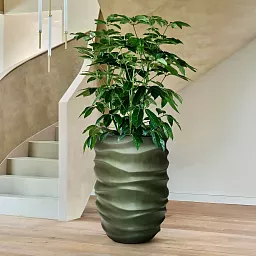 Gradient Lee Partner Round Tall Indoor Planter