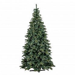 XMMS Swansea Artificial Christmas Tree with Tree Skirt & Cotton Gloves Real Touch Mixed Pine and Fir