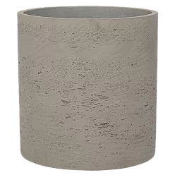 Rough Fibreclay Cylinder Planter | Indoor and Outdoor Plant Pot