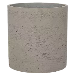 Rough Fibreclay Cylinder Planter | Indoor and Outdoor Plant Pot
