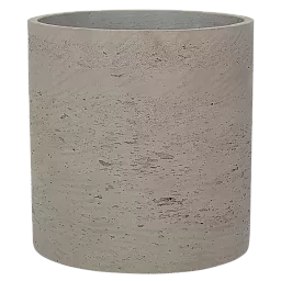 Rough Fibreclay Cylinder Planter | Indoor and Outdoor Plant Pot