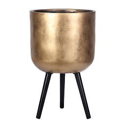 IDEALIST Lite Round Planter on Legs, Round Pot Plant Stand Indoor