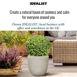 IDEALIST Lite Wave Style Outdoor Egg Planter