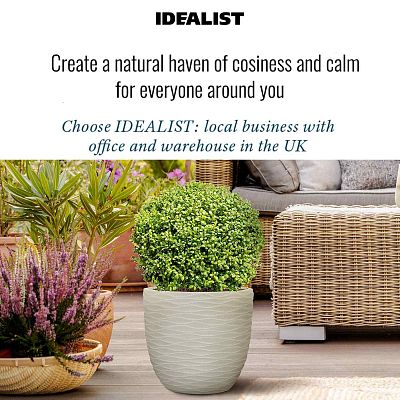 IDEALIST Lite Wave Style Outdoor Egg Planter