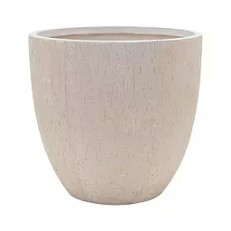 Raindrop Fibreclay Egg Planter | Indoor and Outdoor Plant Pot