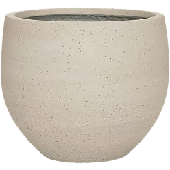 Cement & Stone Planter | Round Indoor and Outdoor Plant Pot