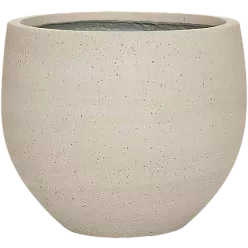 Cement & Stone Planter | Round Indoor and Outdoor Plant Pot