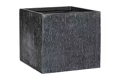 Raindrop Fibreclay Square Planter | Indoor and Outdoor Plant Pot