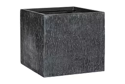 Raindrop Fibreclay Square Planter | Indoor and Outdoor Plant Pot