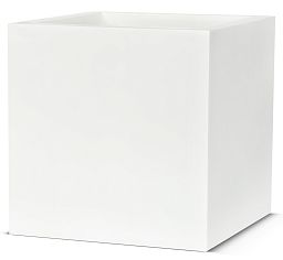 Square Fiberstone Contemporary Planter by Cadix Capi Lux