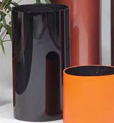 Tom Contemporary Round Tall GRP RAL Planter