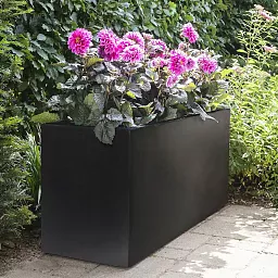 IDEALIST Lite Contemporary Light Concrete High Trough Planter