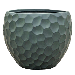 Tortuga Fibreclay Planter | Tapered Round Indoor and Outdoor Plant Pot