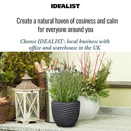 IDEALIST Lite Wave Style Outdoor Egg Planter