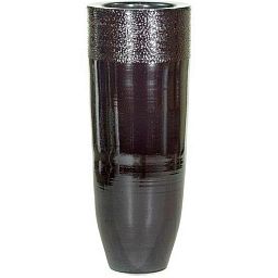 Glaze Round Tall Polystone Indoor Planter