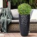 IDEALIST Lite Mosaic Style Tall Round Vase Planter Outdoor Plant Pot