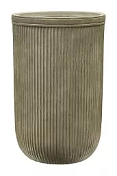 Vertical Rib Tall Planter | Indoor and Outdoor Plant Pot