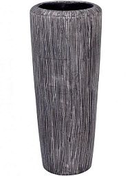 Composits Twist Vase Round Tall Planter Pot IN\OUT